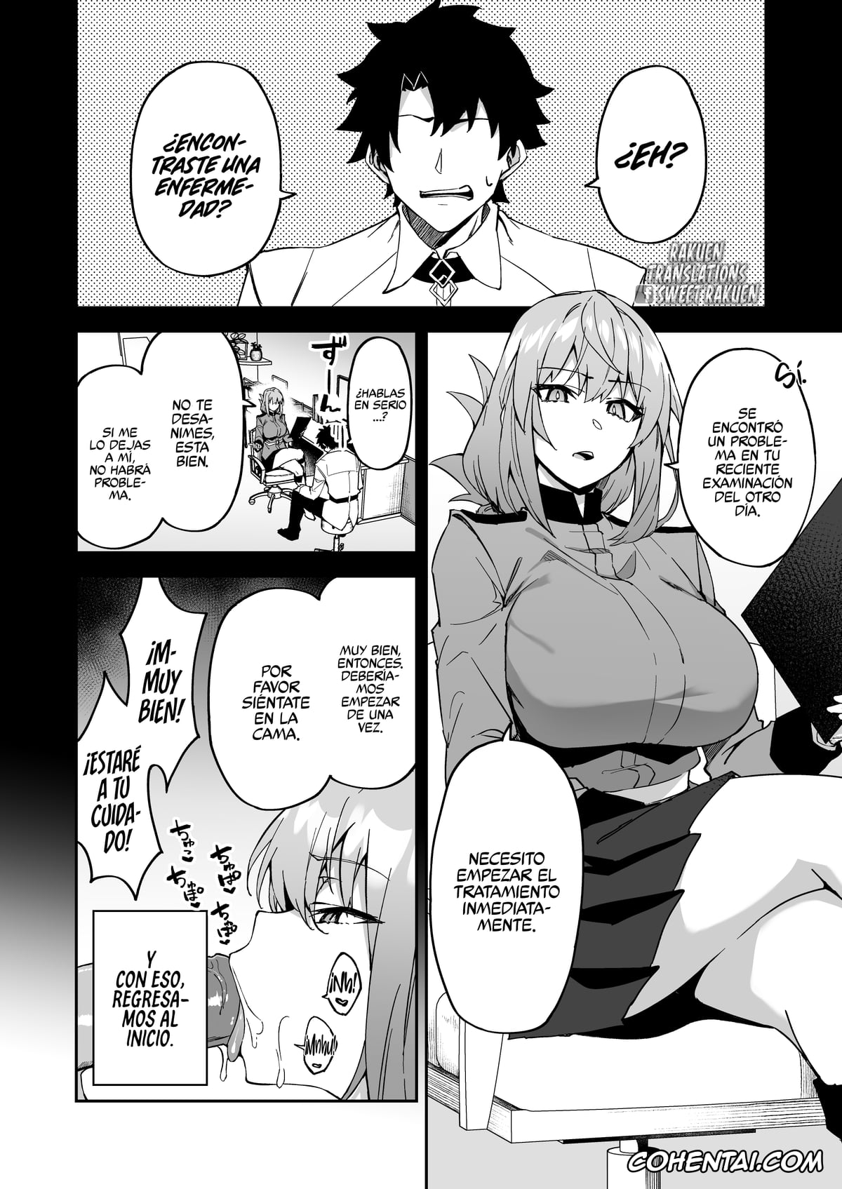 Fate/Grand Order porno, Gudao | Ritsuka Fujimaru porno, Nightingale porno, Honkaku Chiryou o Kaishi Shimasu (Fate/Grand Order), pagina 5