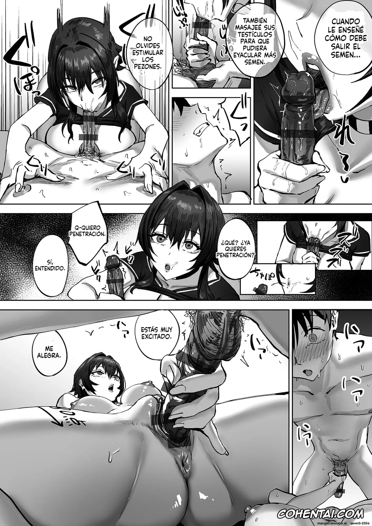 Original hentai, Netorase Kurabu ni Okuridashita Fukanshou no Daunaa Kanojo no Houkoku, pagina 9