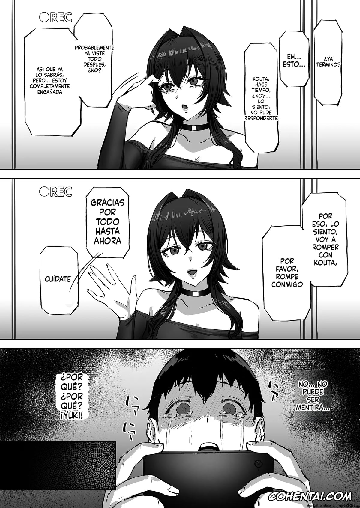 Original hentai, Netorase Kurabu ni Okuridashita Fukanshou no Daunaa Kanojo no Houkoku, pagina 33