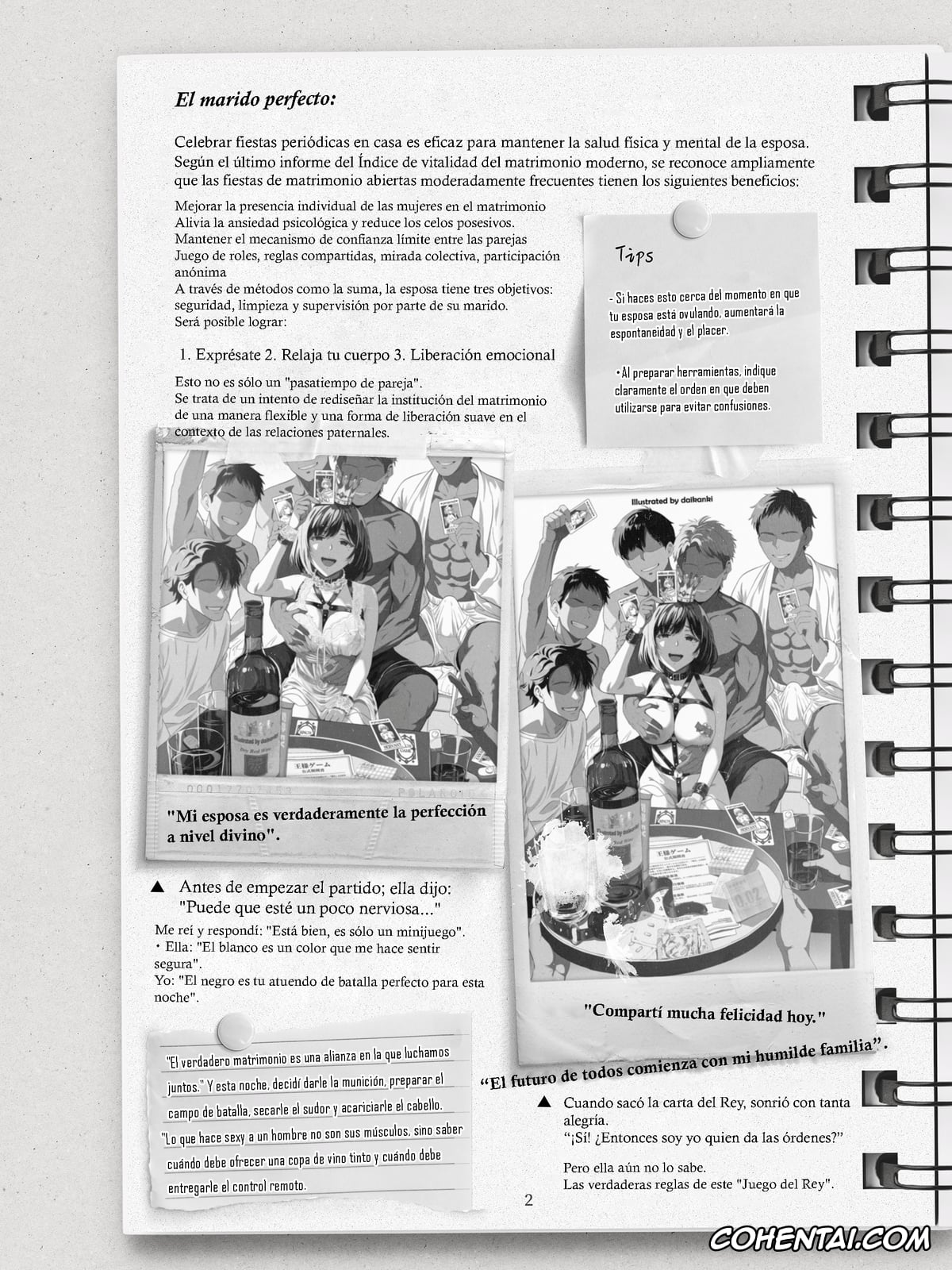 Original hentai, Kanzen Naru Risou no Otto Manyuaru, pagina 9