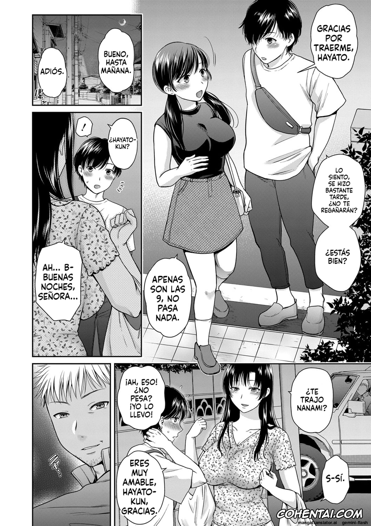 Original hentai, Henyou Suru Oyako, pagina 84