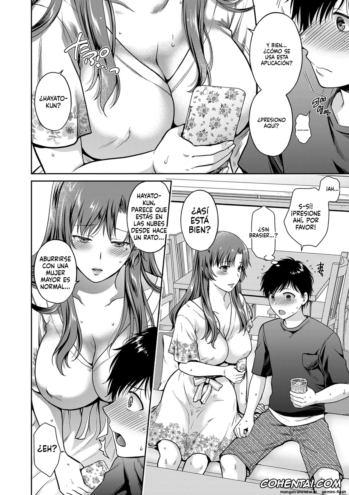 Original porno, Henyou Suru Oyako, pagina 92