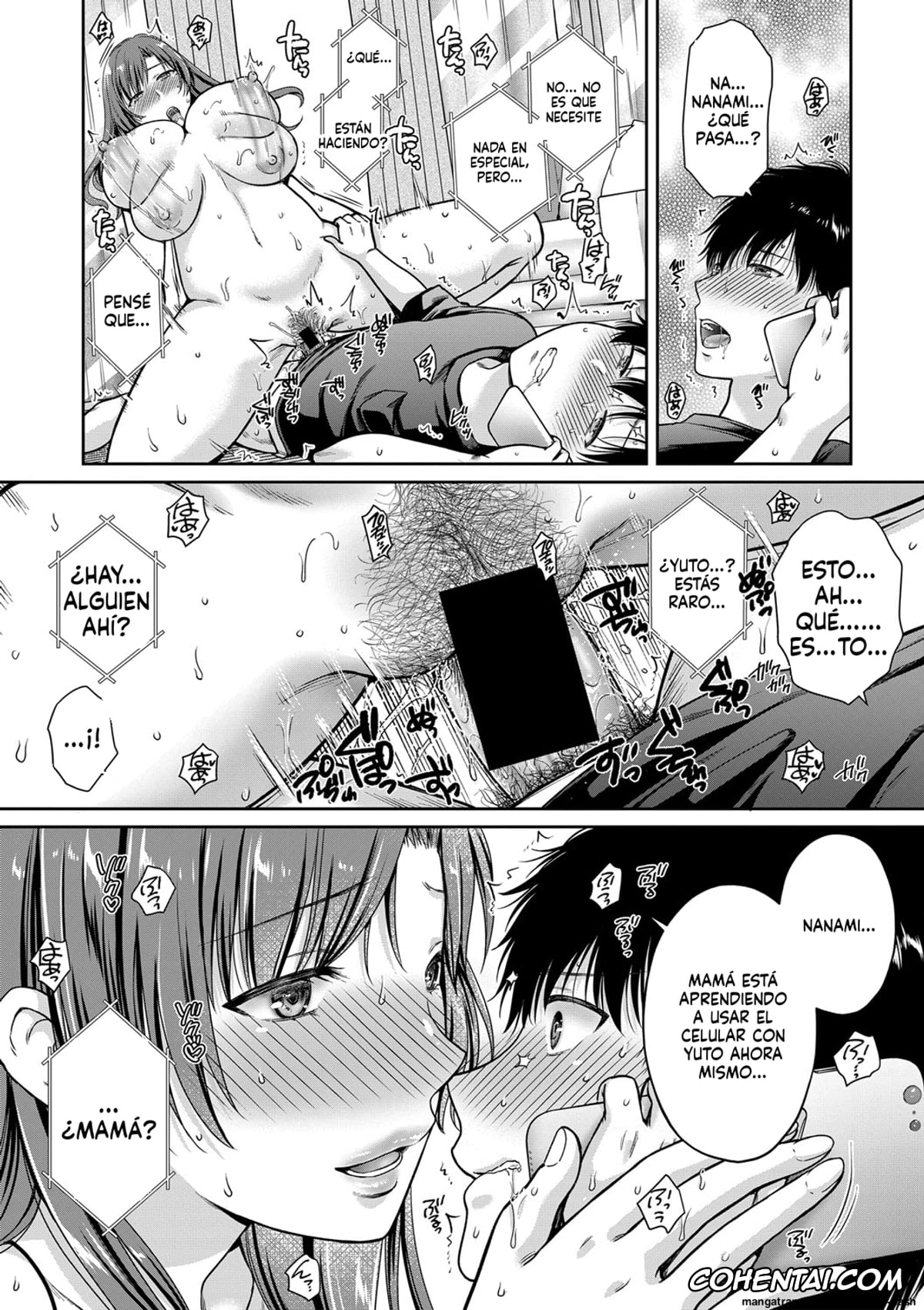 Original hentai, Henyou Suru Oyako, pagina 108
