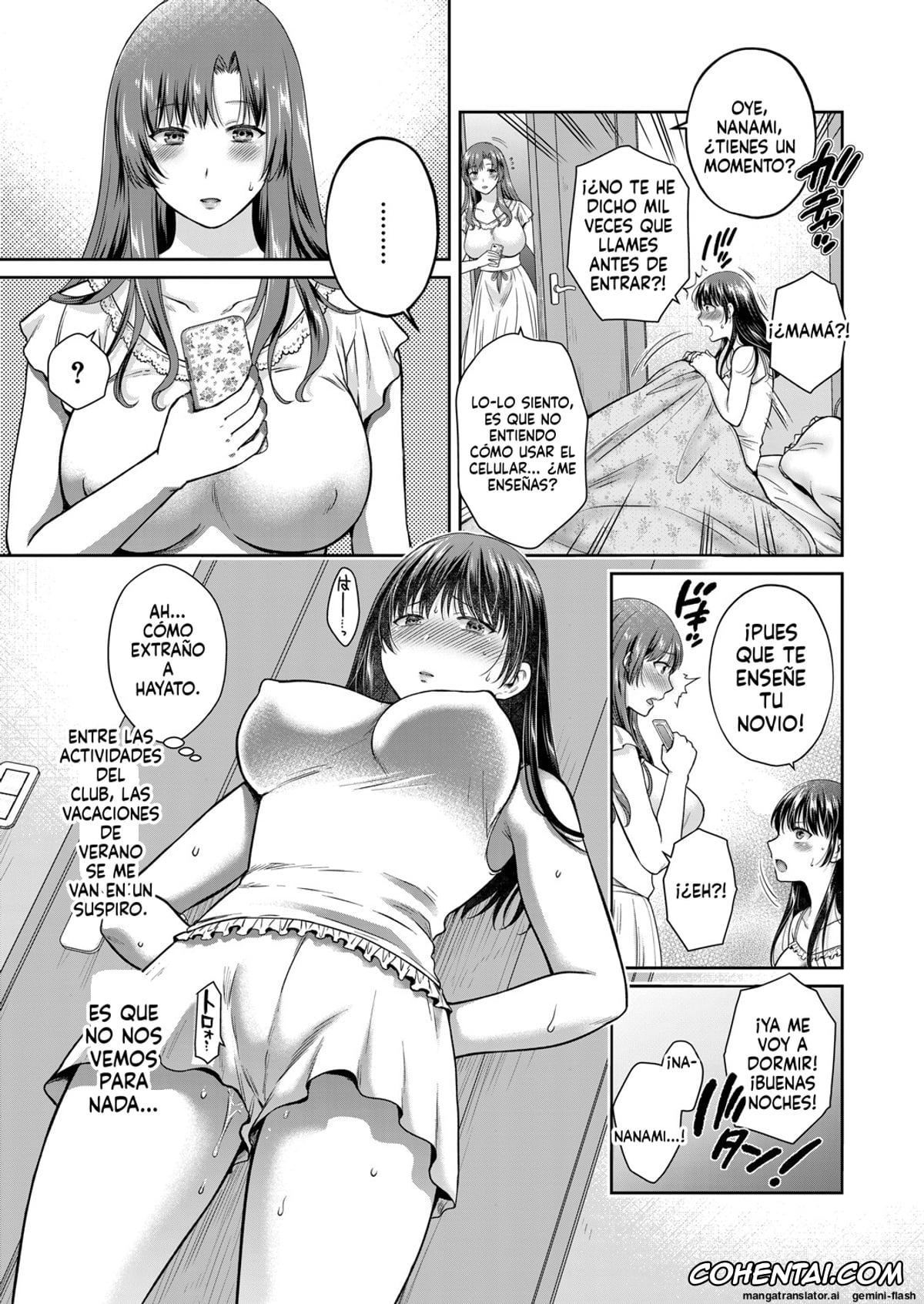 Original porno, Henyou Suru Oyako, pagina 119