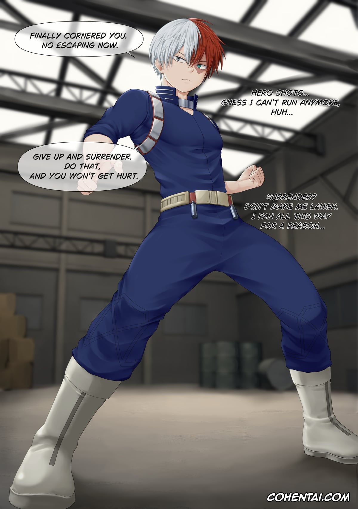 My Hero Academia | Boku No Hero Academia porno, Shouto Todoroki porno, Sh*to Re**raint m***urb*tion (Boku No Hero Academia), pagina 2