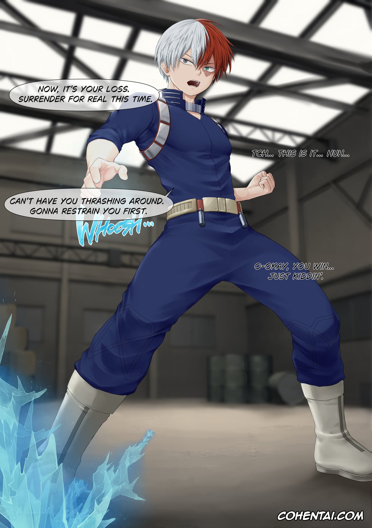 My Hero Academia | Boku No Hero Academia porno, Shouto Todoroki porno, Sh*to Re**raint m***urb*tion (Boku No Hero Academia), pagina 5