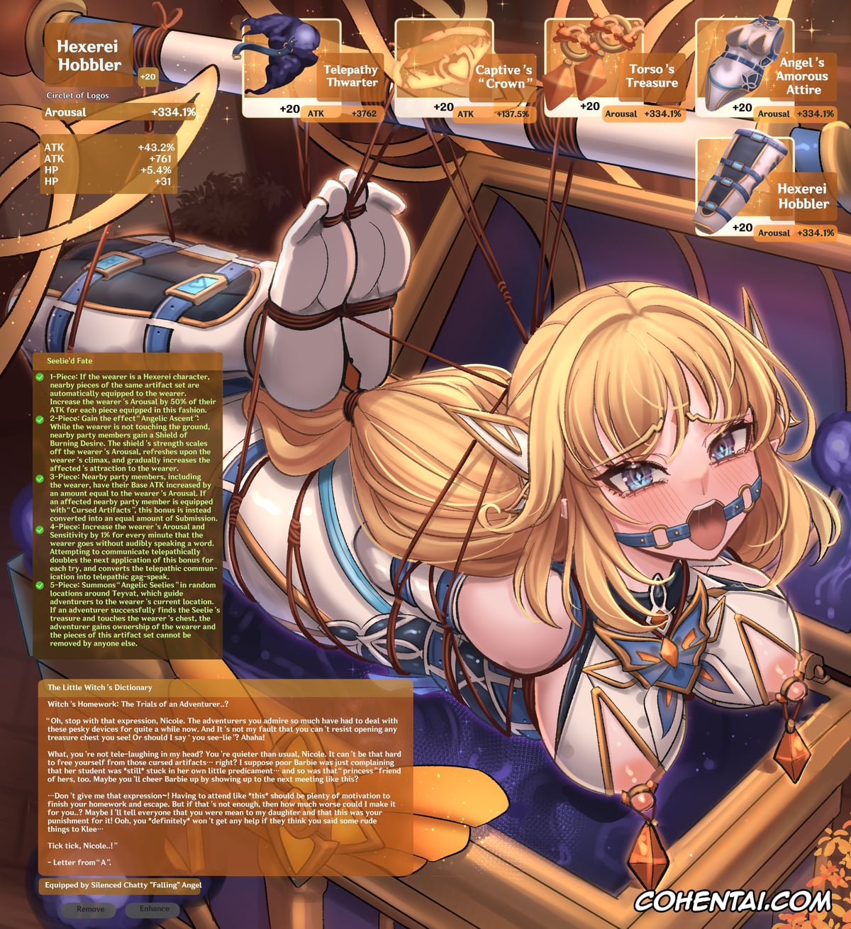 Genshin Impact hentai, Nicole Reeyn hentai, Nicole (Genshin Impact), pagina 3