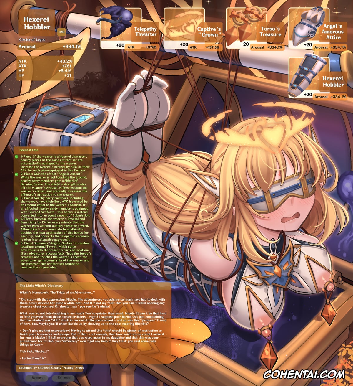 Genshin Impact hentai, Nicole Reeyn hentai, Nicole (Genshin Impact), pagina 81