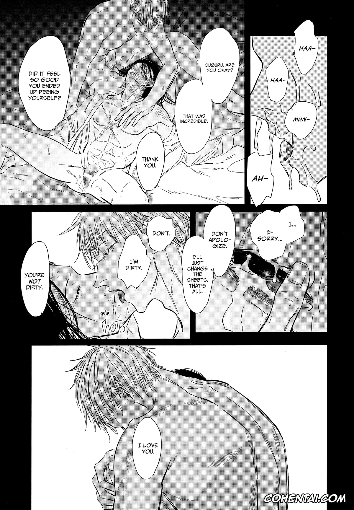 Jujutsu Kaisen porno, Satoru Gojo porno, Suguru Geto porno, Katako (Jujutsu Kaisen), pagina 38