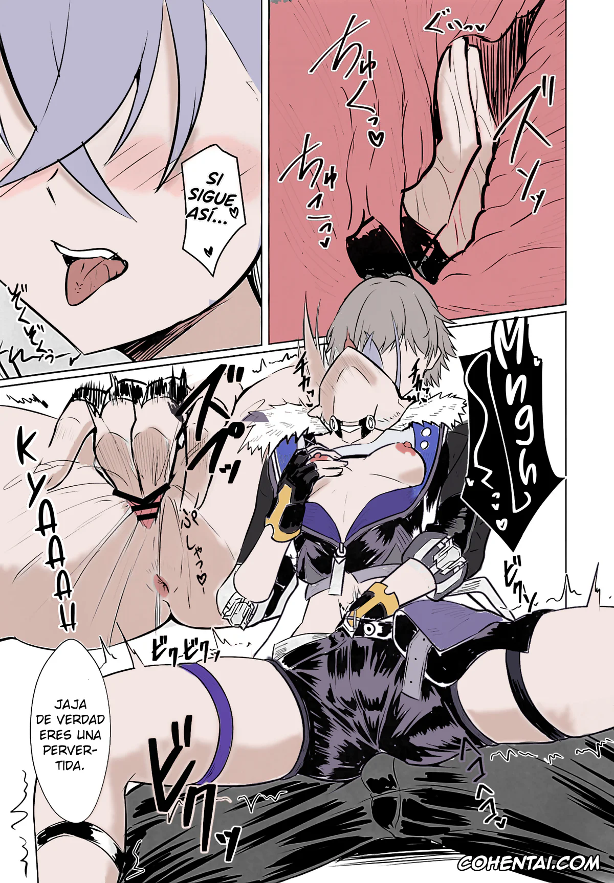 Honkai: Star Rail porno, Caelus porno, Silver Wolf porno, Real Game, pagina 8