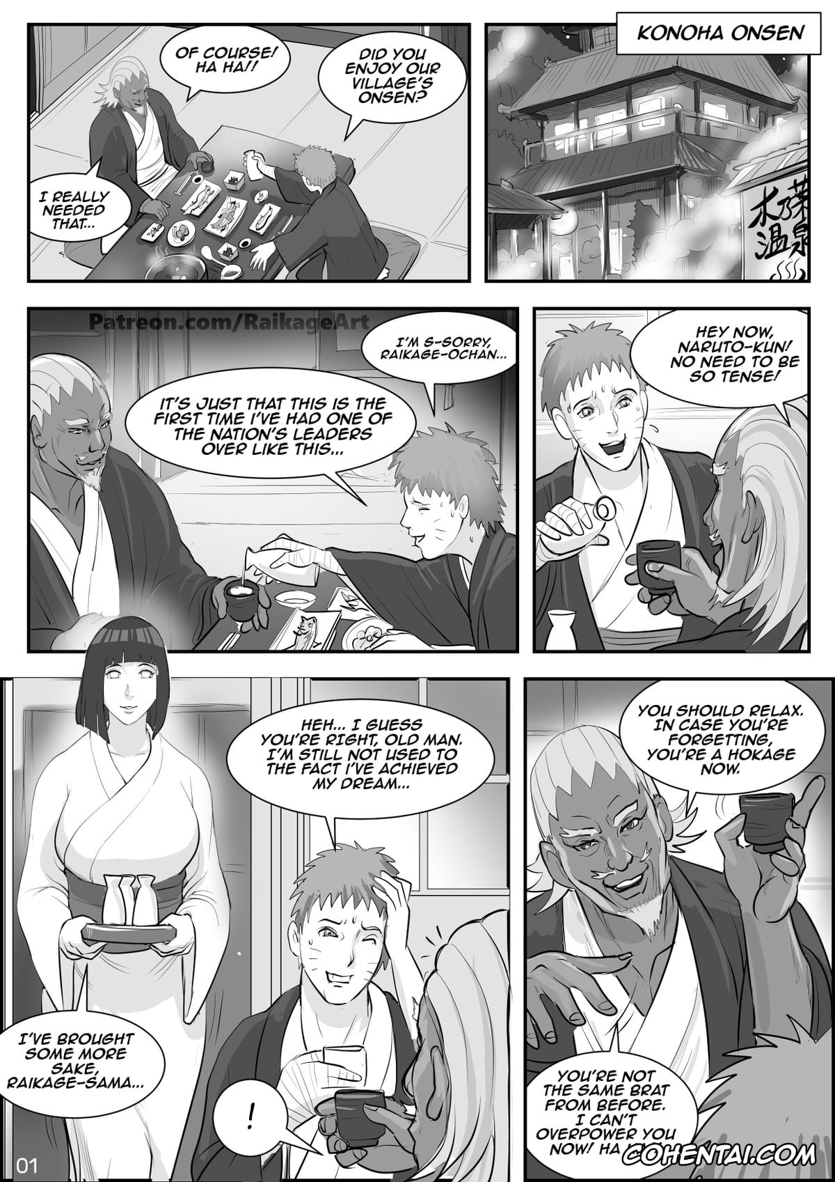 Bleach hentai, NARUTO hentai, One Piece hentai, Hanabi Hyuga hentai, Himawari Uzumaki hentai, Hinata Hyuga hentai, Ino Yamanaka hentai, Konan hentai, Kushina Uzumaki hentai, Naruto Uzumaki hentai, Sakura Haruno hentai, Samui hentai, Tsunade hentai, RaikageArt (Bleach, NARUTO, One Piece), pagina 9