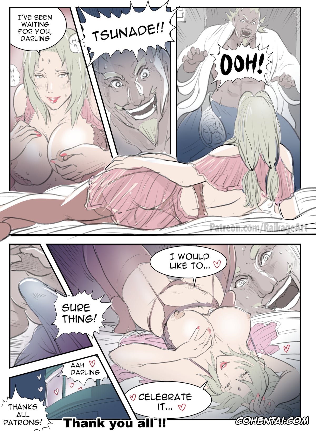 Bleach hentai, NARUTO hentai, One Piece hentai, Hanabi Hyuga hentai, Himawari Uzumaki hentai, Hinata Hyuga hentai, Ino Yamanaka hentai, Konan hentai, Kushina Uzumaki hentai, Naruto Uzumaki hentai, Sakura Haruno hentai, Samui hentai, Tsunade hentai, RaikageArt (Bleach, NARUTO, One Piece), pagina 36