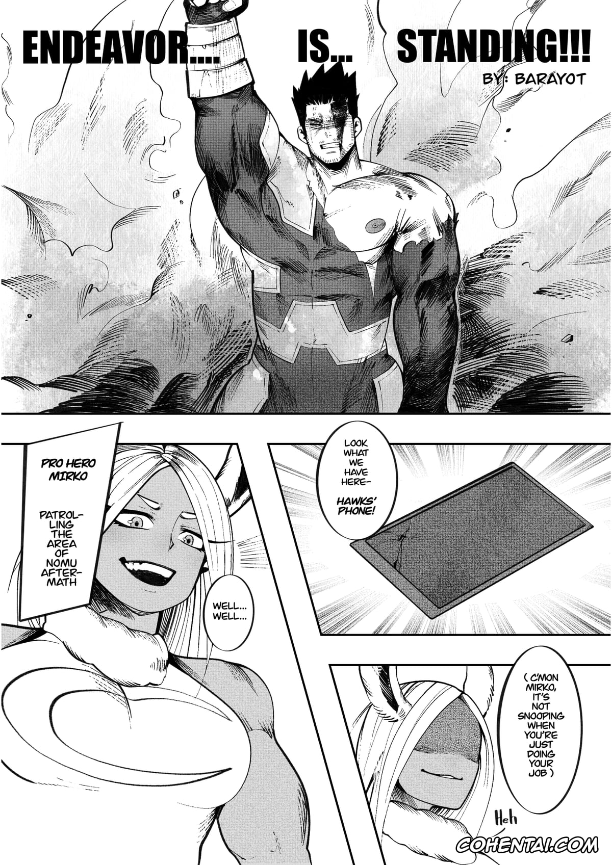 My Hero Academia | Boku No Hero Academia xxx, All Might xxx, Enji Todoroki | Endeavor xxx, Keigo Takami xxx, FLAMING HOT – Endeavor Anthology (Boku No Hero Academia), pagina 13