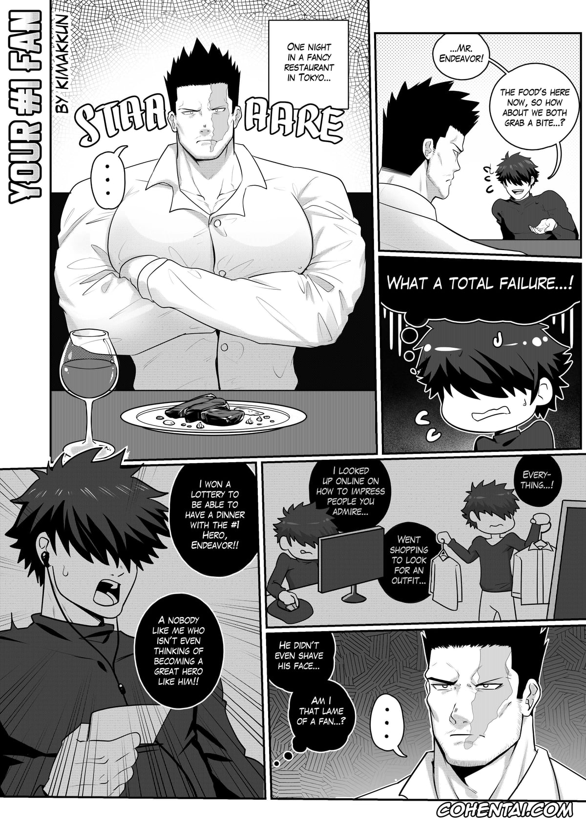 My Hero Academia | Boku No Hero Academia xxx, Enji Todoroki | Endeavor xxx, YOUR #1 FAN (Boku No Hero Academia), pagina 4
