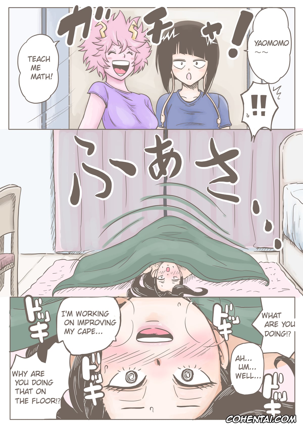 My Hero Academia | Boku No Hero Academia xxx, Kyoka Jiro xxx, Mina Ashido xxx, Minoru Mineta xxx, Momo Yaoyorozu xxx, Ochako Uraraka xxx, Mineta x Yaoyorozu (Boku no Hero Academia), pagina 19