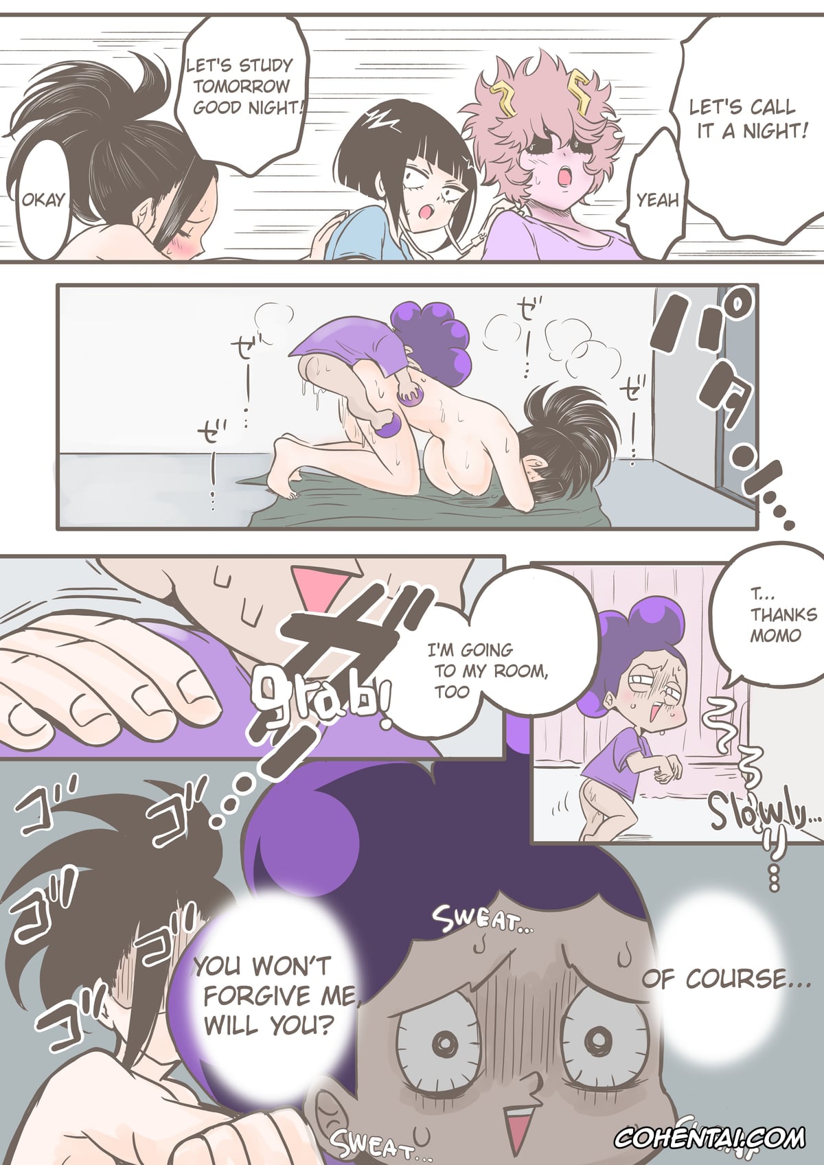 My Hero Academia | Boku No Hero Academia hentai, Kyoka Jiro hentai, Mina Ashido hentai, Minoru Mineta hentai, Momo Yaoyorozu hentai, Ochako Uraraka hentai, Mineta x Yaoyorozu (Boku no Hero Academia), pagina 30