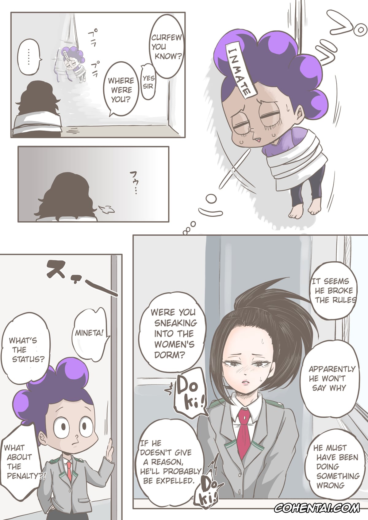 My Hero Academia | Boku No Hero Academia xxx, Kyoka Jiro xxx, Mina Ashido xxx, Minoru Mineta xxx, Momo Yaoyorozu xxx, Ochako Uraraka xxx, Mineta x Yaoyorozu (Boku no Hero Academia), pagina 37