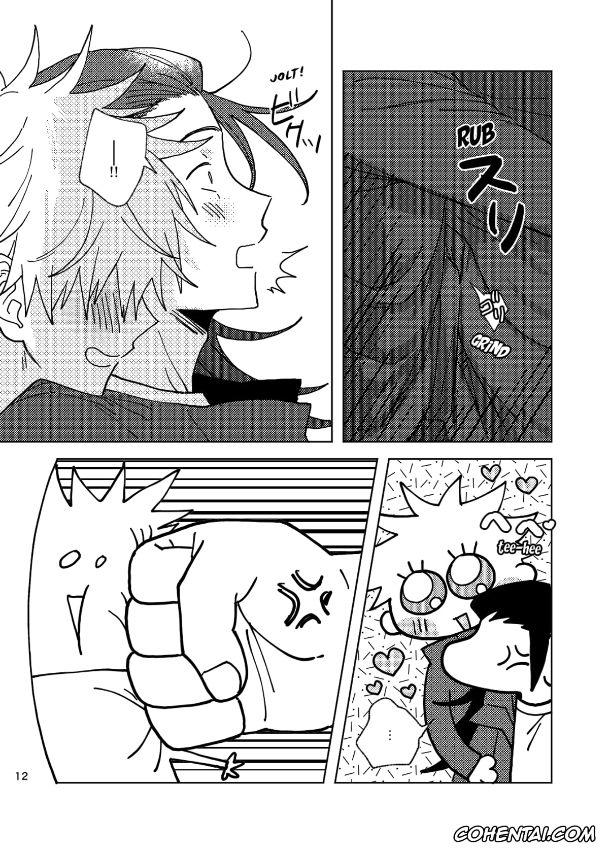 Jujutsu Kaisen hentai, Satoru Gojo hentai, Suguru Geto hentai, Think of Me Whether You’re Asleep or Awake (Sob) (Jujutsu Kaisen), pagina 12
