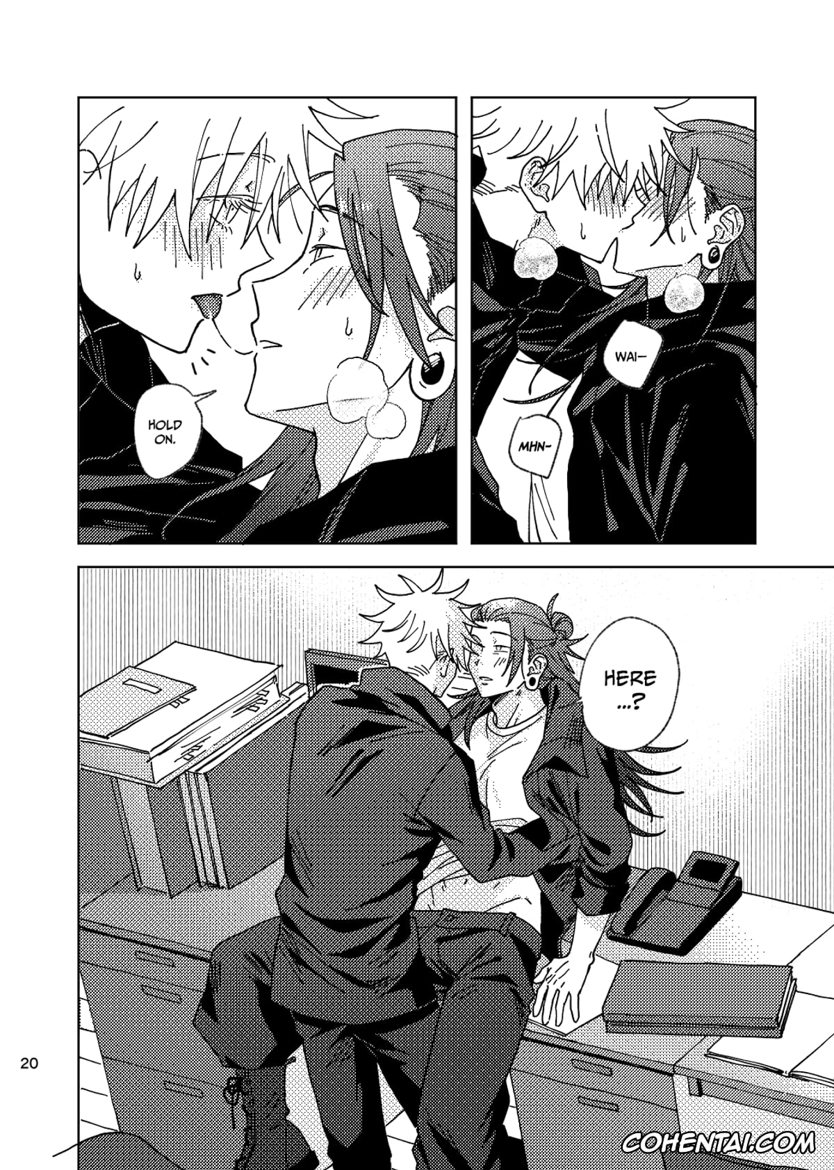 Jujutsu Kaisen porno, Satoru Gojo porno, Suguru Geto porno, Think of Me Whether You’re Asleep or Awake (Sob) (Jujutsu Kaisen), pagina 20