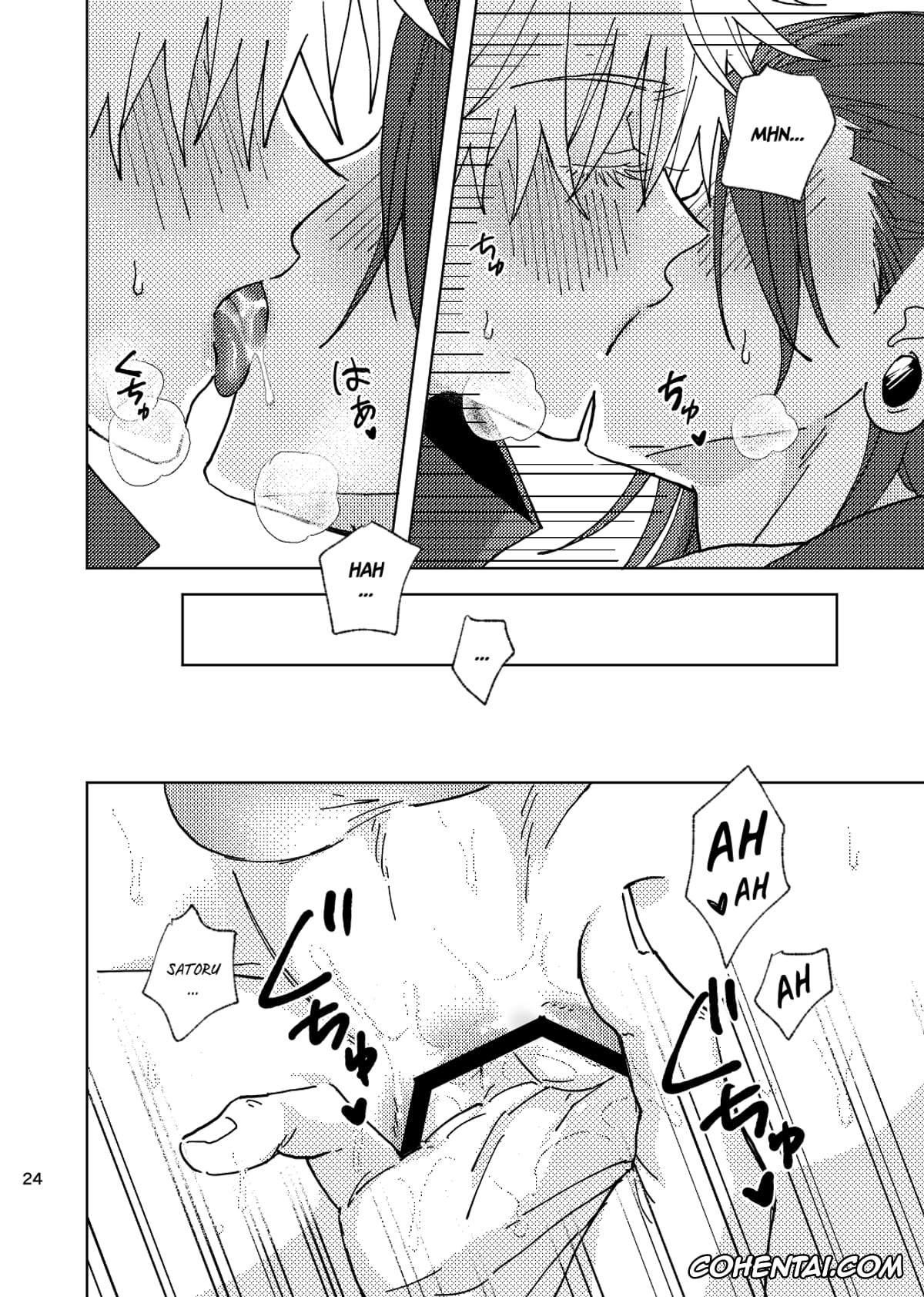 Jujutsu Kaisen hentai, Satoru Gojo hentai, Suguru Geto hentai, Think of Me Whether You’re Asleep or Awake (Sob) (Jujutsu Kaisen), pagina 24