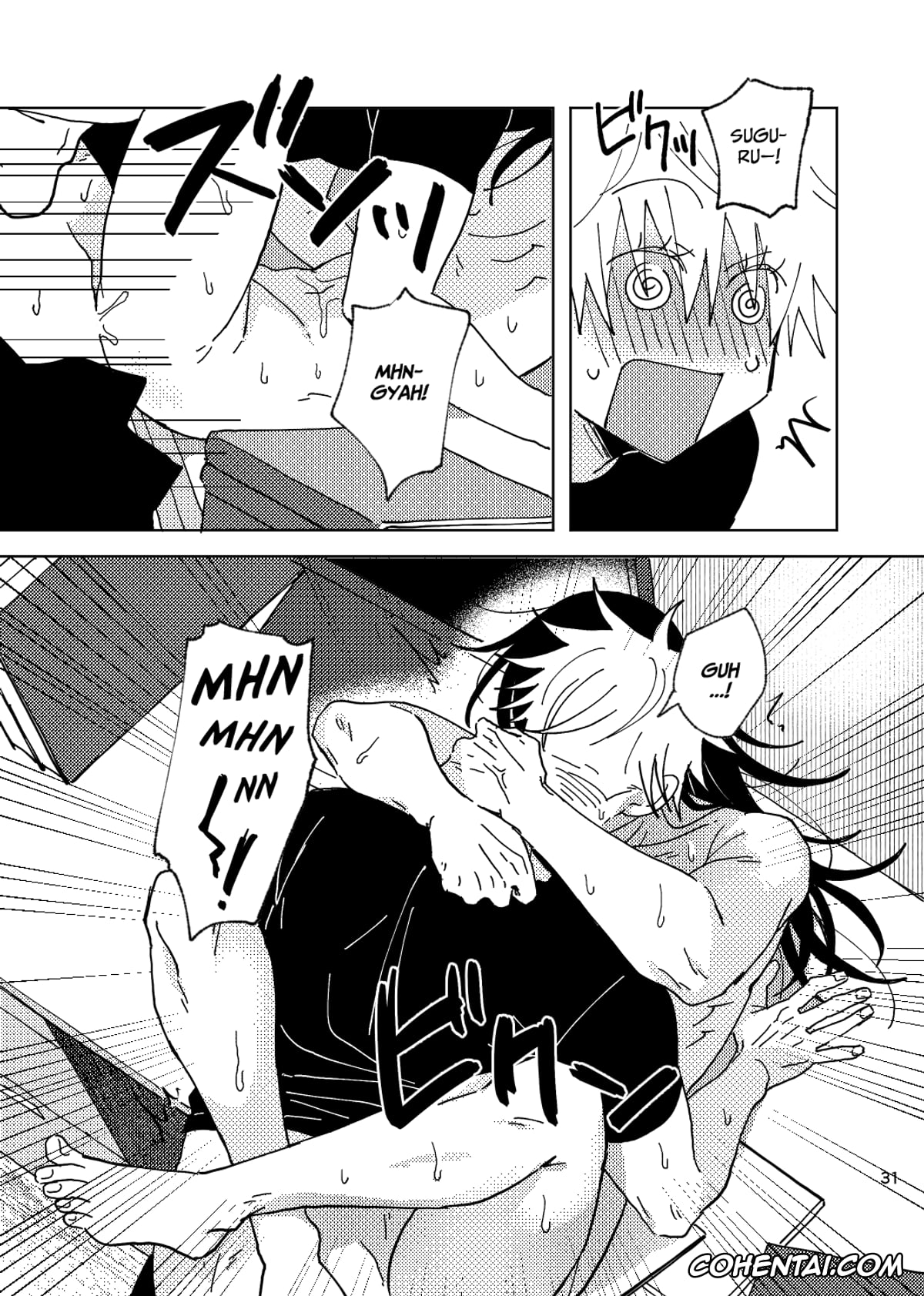 Jujutsu Kaisen xxx, Satoru Gojo xxx, Suguru Geto xxx, Think of Me Whether You’re Asleep or Awake (Sob) (Jujutsu Kaisen), pagina 31