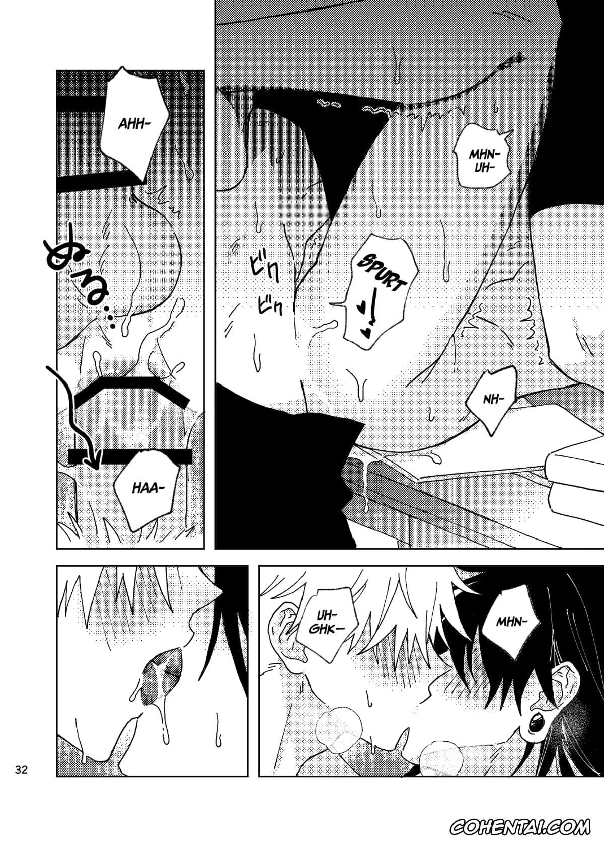 Jujutsu Kaisen porno, Satoru Gojo porno, Suguru Geto porno, Think of Me Whether You’re Asleep or Awake (Sob) (Jujutsu Kaisen), pagina 32