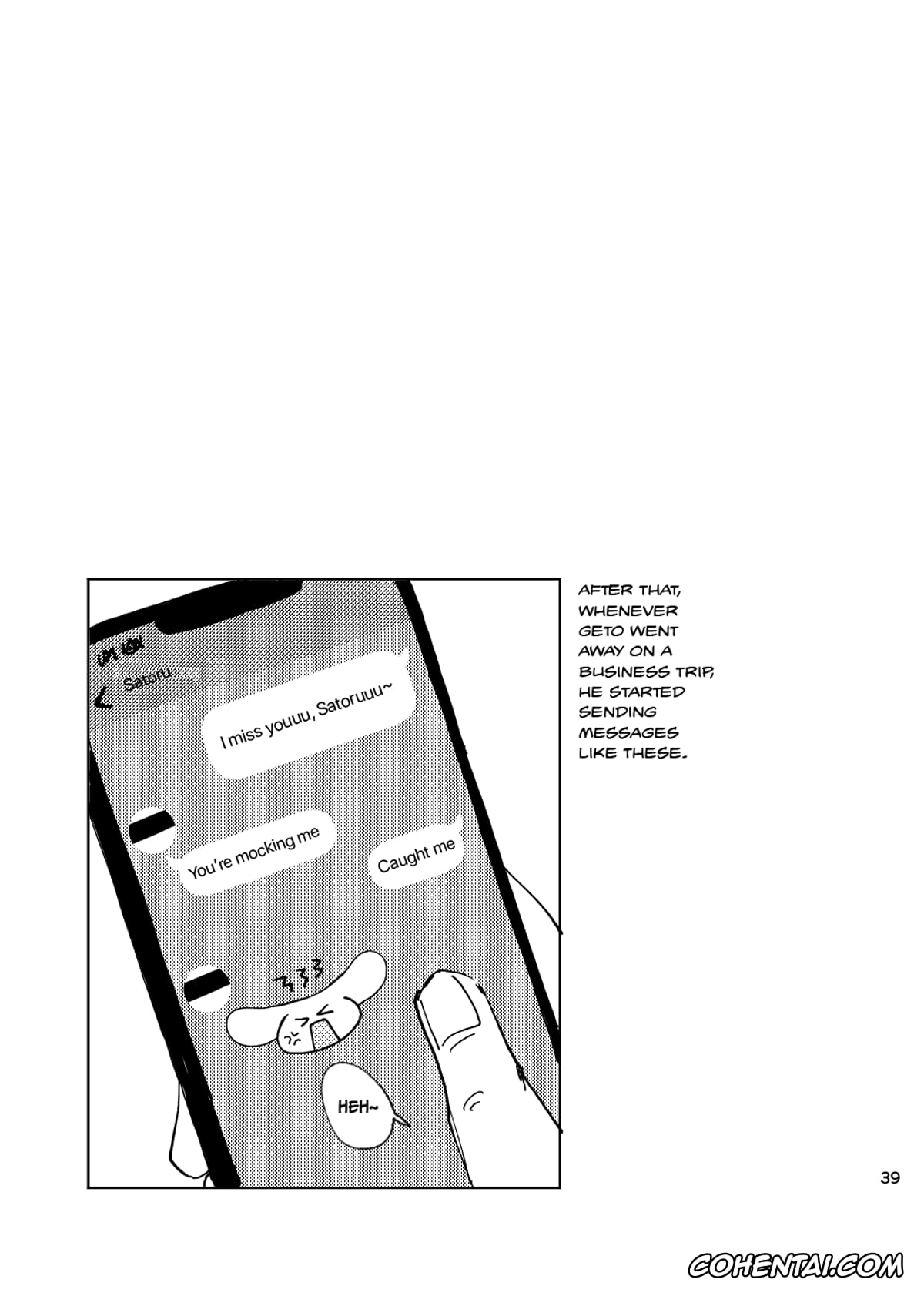 Jujutsu Kaisen hentai, Satoru Gojo hentai, Suguru Geto hentai, Think of Me Whether You’re Asleep or Awake (Sob) (Jujutsu Kaisen), pagina 39