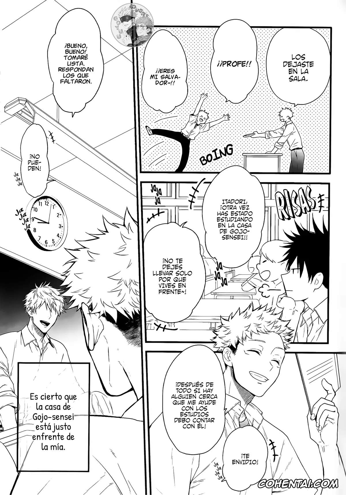 Jujutsu Kaisen hentai, Satoru Gojo hentai, Yuuji Itadori hentai, Two of Us Jujutsu Kaisen dj- Gojo x Yuuji (Jujutsu Kaisen), pagina 6