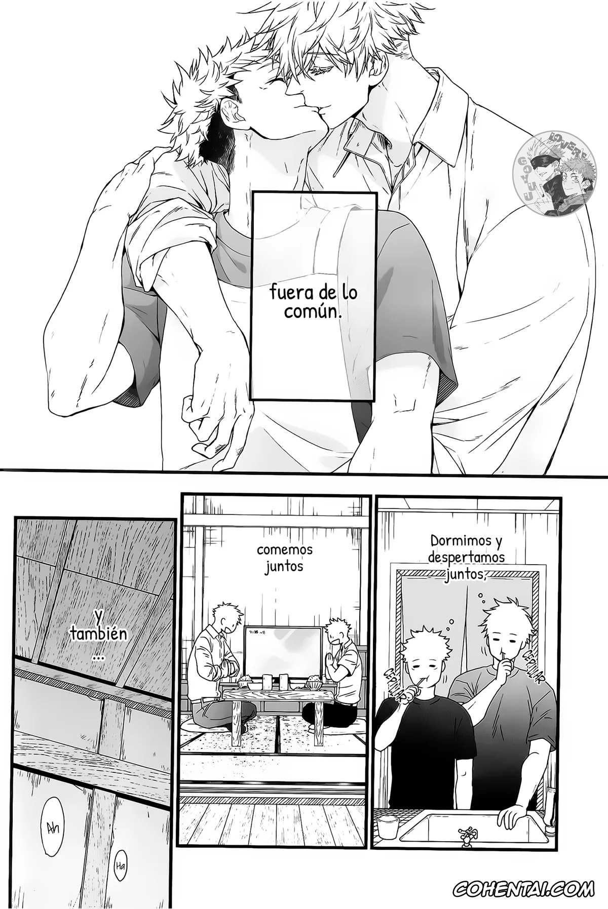 Jujutsu Kaisen hentai, Satoru Gojo hentai, Yuuji Itadori hentai, Two of Us Jujutsu Kaisen dj- Gojo x Yuuji (Jujutsu Kaisen), pagina 9