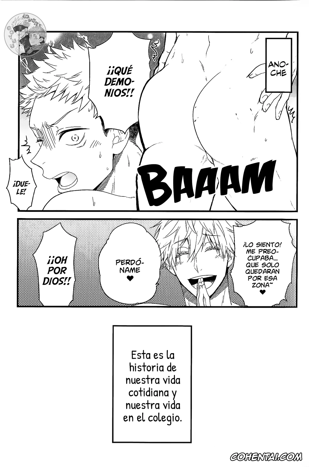 Jujutsu Kaisen hentai, Satoru Gojo hentai, Yuuji Itadori hentai, Two of Us Jujutsu Kaisen dj- Gojo x Yuuji (Jujutsu Kaisen), pagina 12