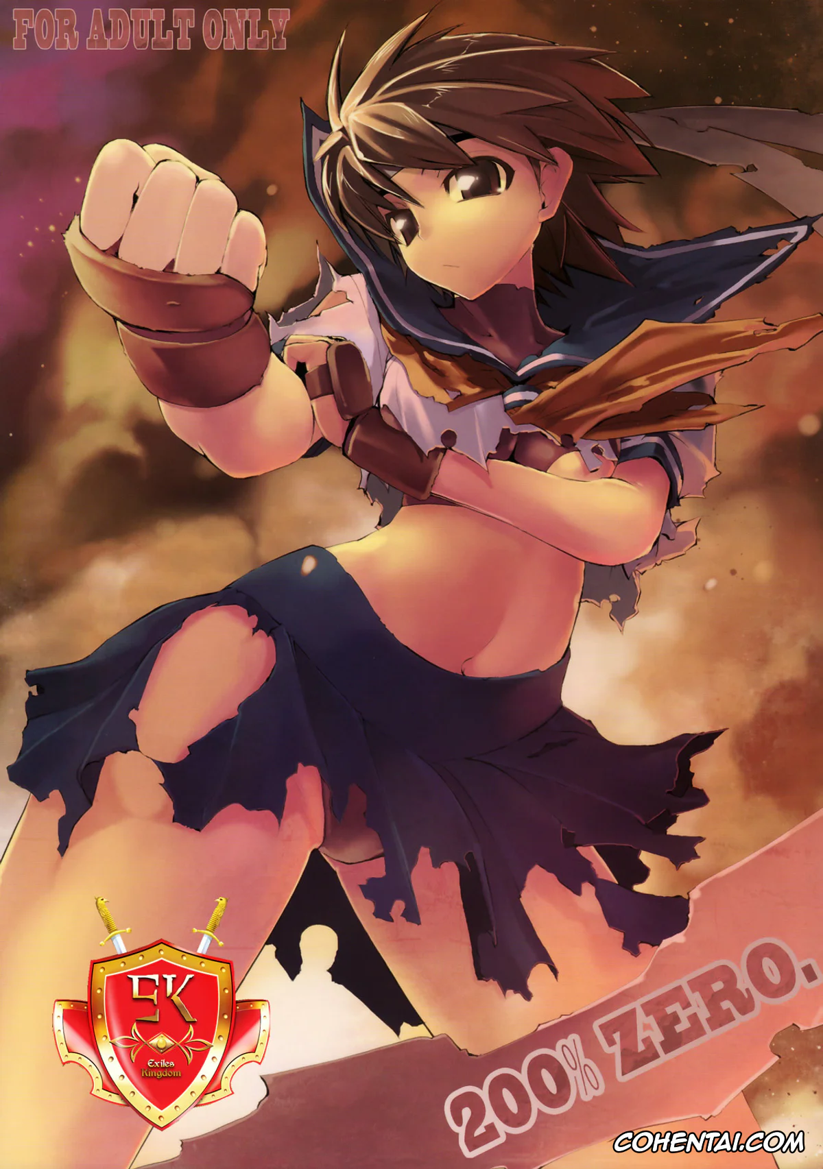 Street Fighter xxx, Ryu xxx, Sakura Kasugano xxx, 200% ZERO. (Street Fighter), pagina 1