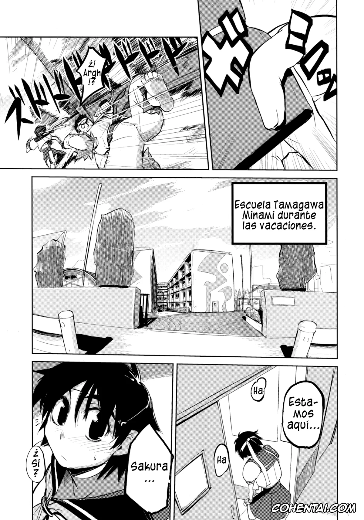 Street Fighter hentai, Ryu hentai, Sakura Kasugano hentai, 200% ZERO. (Street Fighter), pagina 6