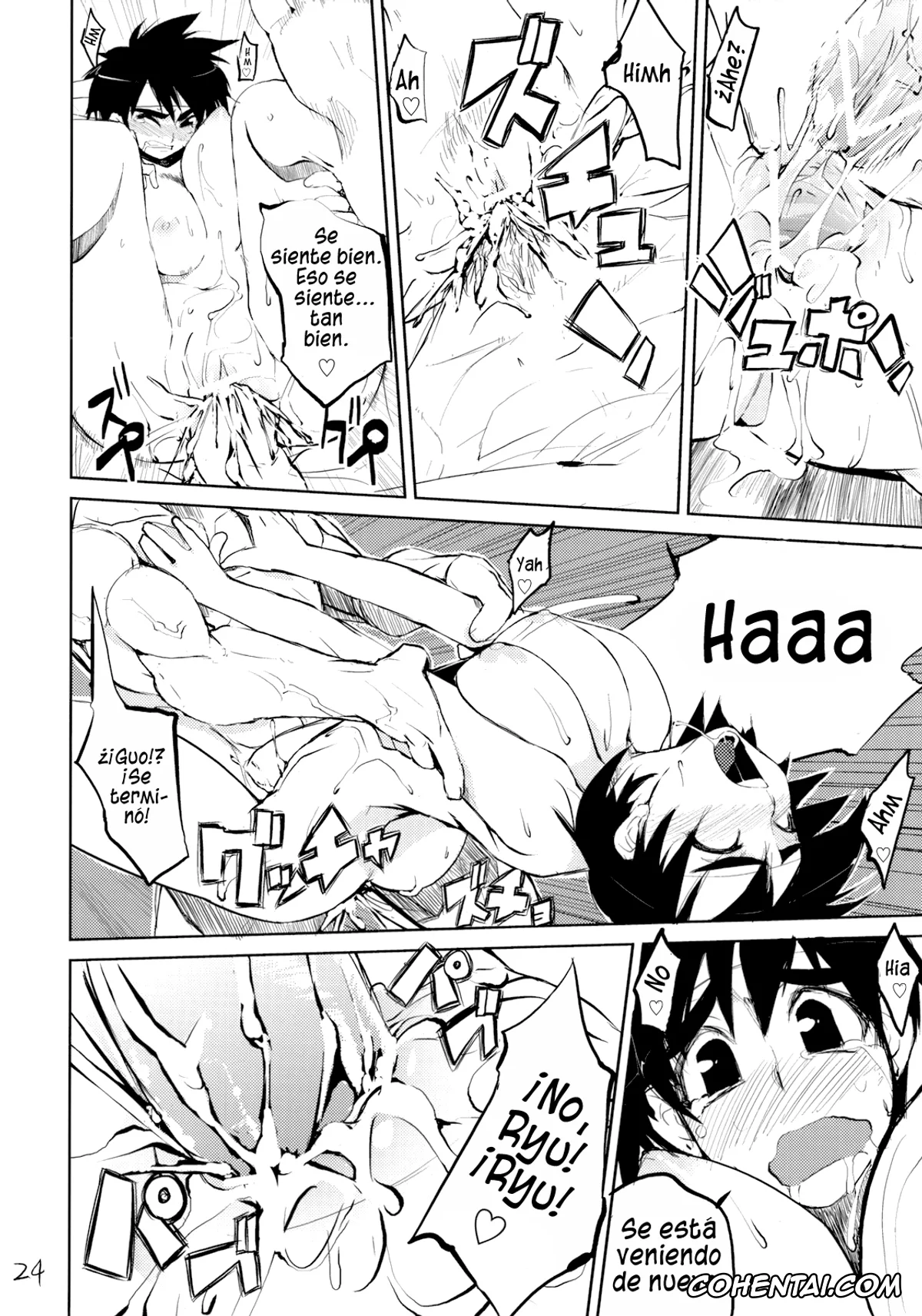 Street Fighter porno, Ryu porno, Sakura Kasugano porno, 200% ZERO. (Street Fighter), pagina 23