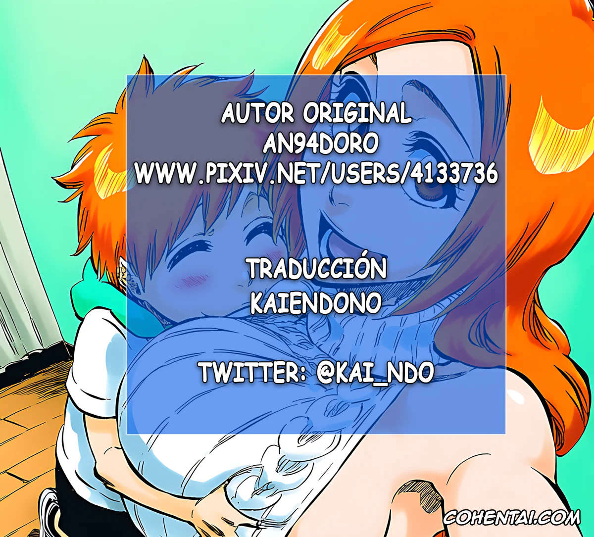 Bleach porno, Kazui Kurosaki porno, Orihime Inoue porno, Mamá, me pica aquí… El diario de «atenciones sexuales» de Inoue. (Bleach), pagina 2