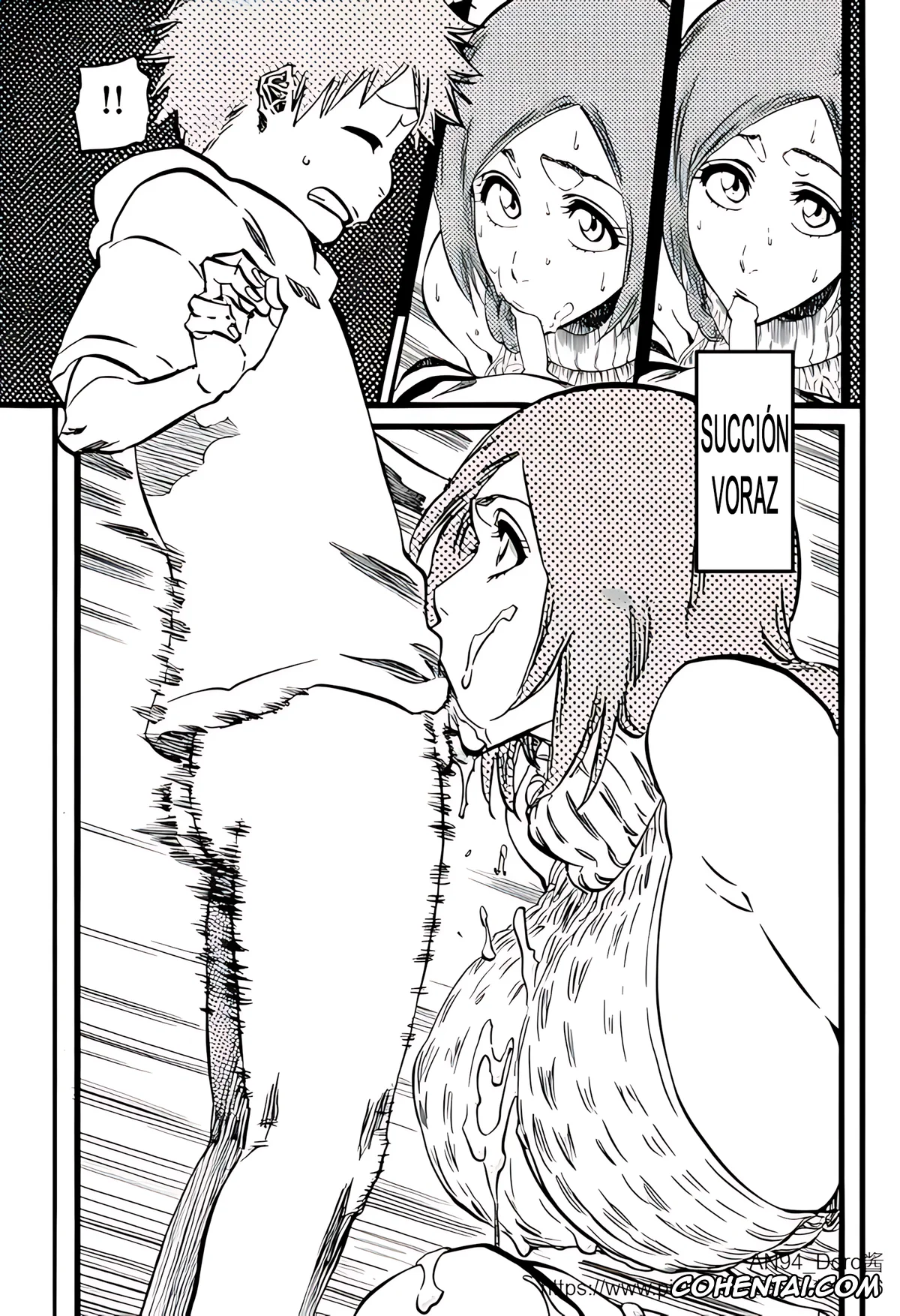 Bleach hentai, Kazui Kurosaki hentai, Orihime Inoue hentai, Mamá, me pica aquí… El diario de «atenciones sexuales» de Inoue. (Bleach), pagina 24