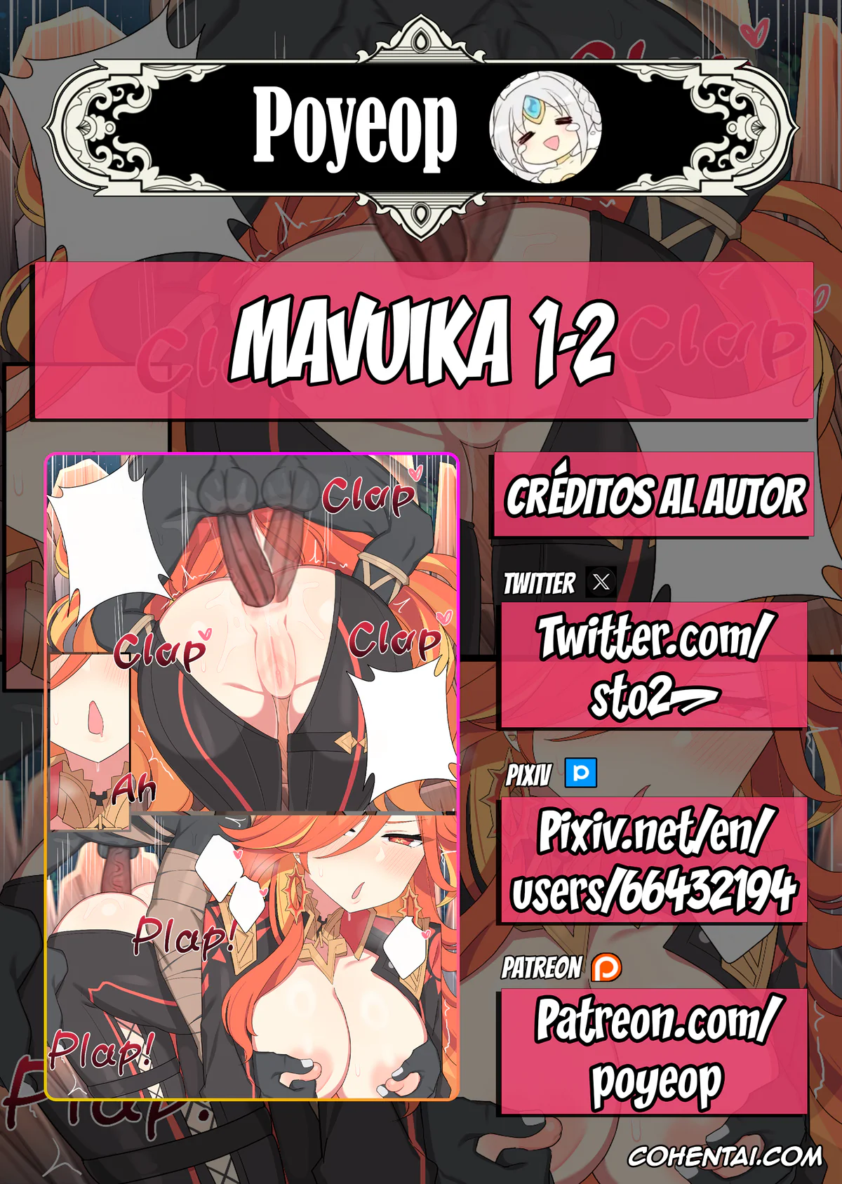 Genshin Impact porno, Hilichurl porno, Mavuika porno, Mavuika 1-2 (Genshin Impact), pagina 2