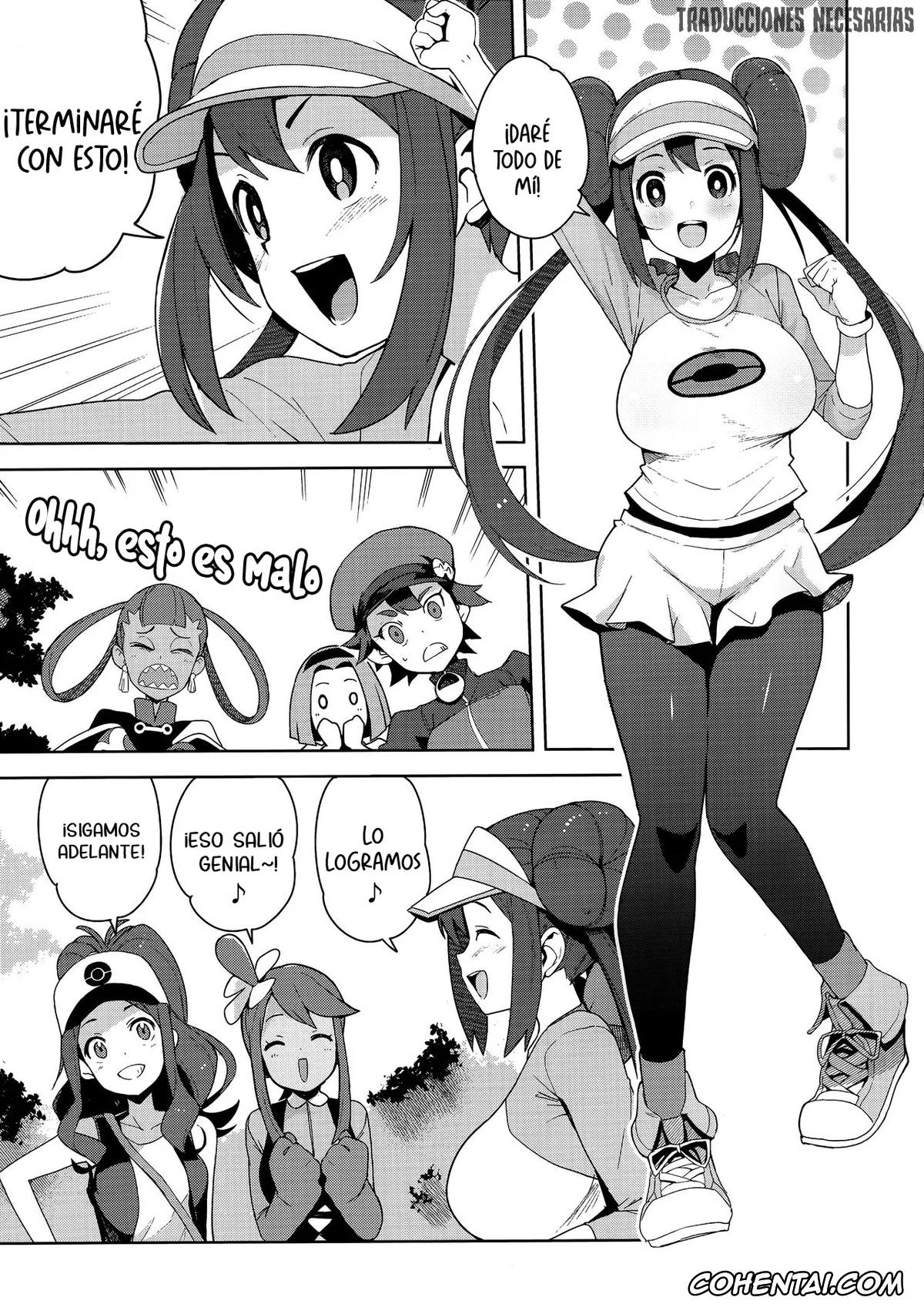 Pokemon | Pocket Monsters porno, Rosa porno, Tabi no Kiroku ni (Pokémon Masters), pagina 2