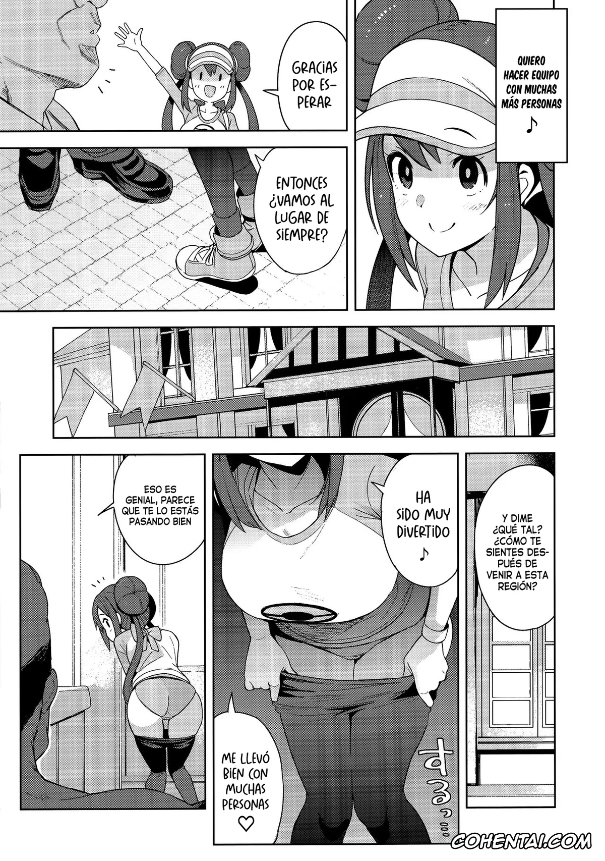 Pokemon | Pocket Monsters xxx, Rosa xxx, Tabi no Kiroku ni (Pokémon Masters), pagina 4