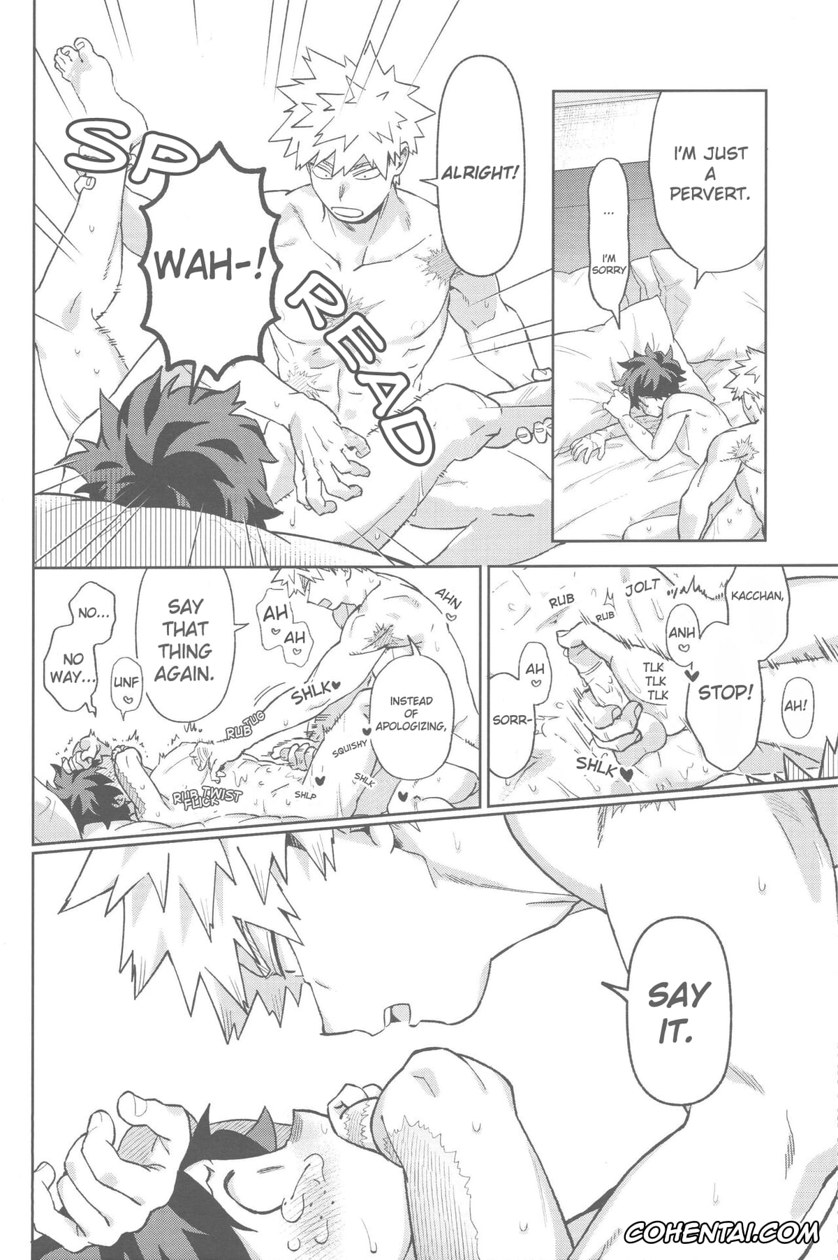 My Hero Academia | Boku No Hero Academia xxx, Izuku Midoriya xxx, Katsuki Bakugou xxx, Tidy up (Boku no Hero Academia), pagina 34