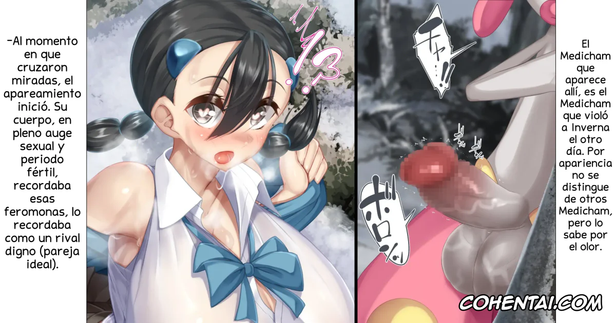 Pokemon | Pocket Monsters hentai, Candice hentai, Medicham hentai, ¡¡El útero de Inverna es una Master Ball!! ~La aventura secreta con un Medicham Salvaje~ (Pokémon), pagina 75