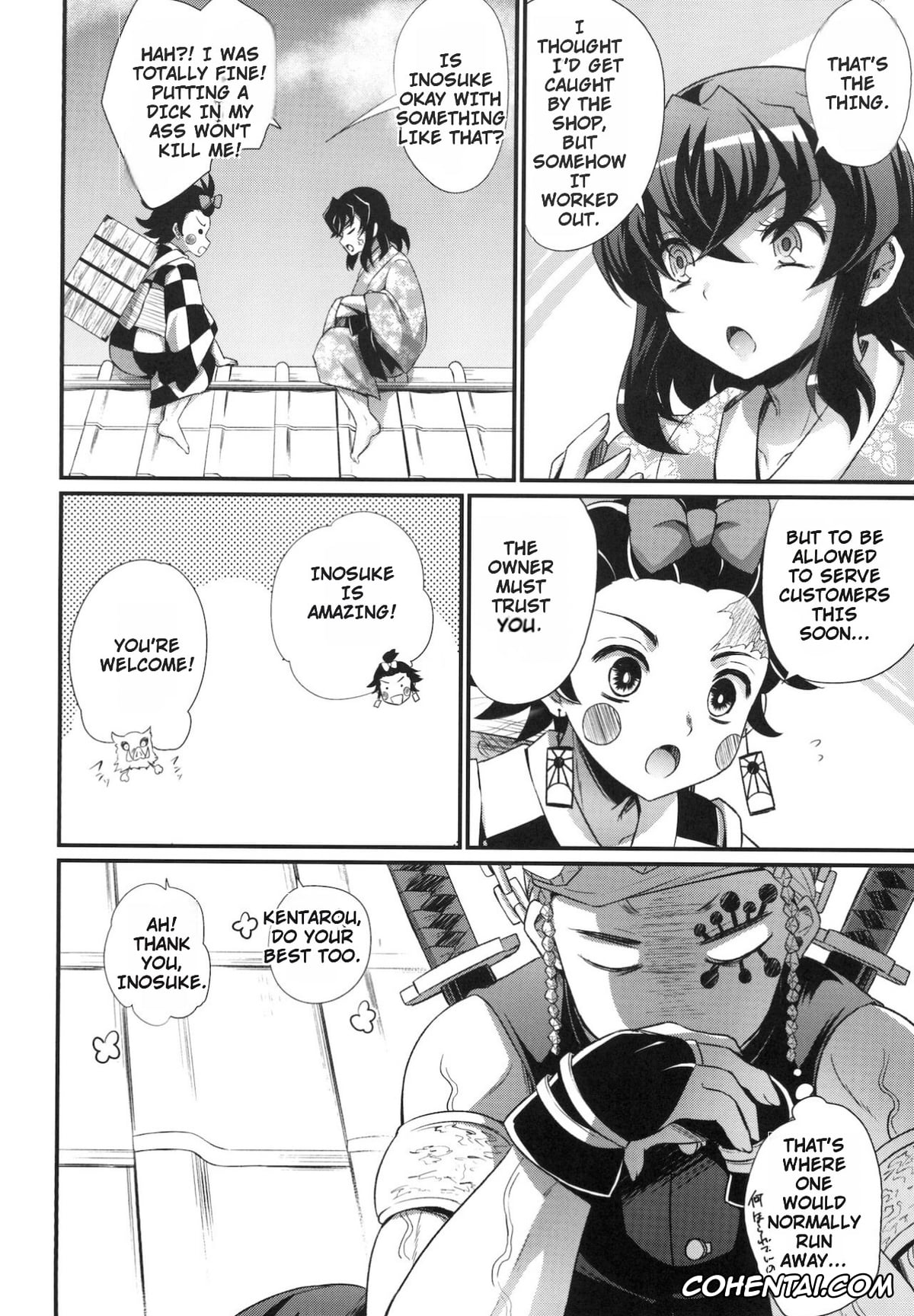 Kimetsu No Yaiba | Demon Slayer porno, Inosuke Hashibira porno, Beast of Pleasure (Kimetsu no Yaiba), pagina 23