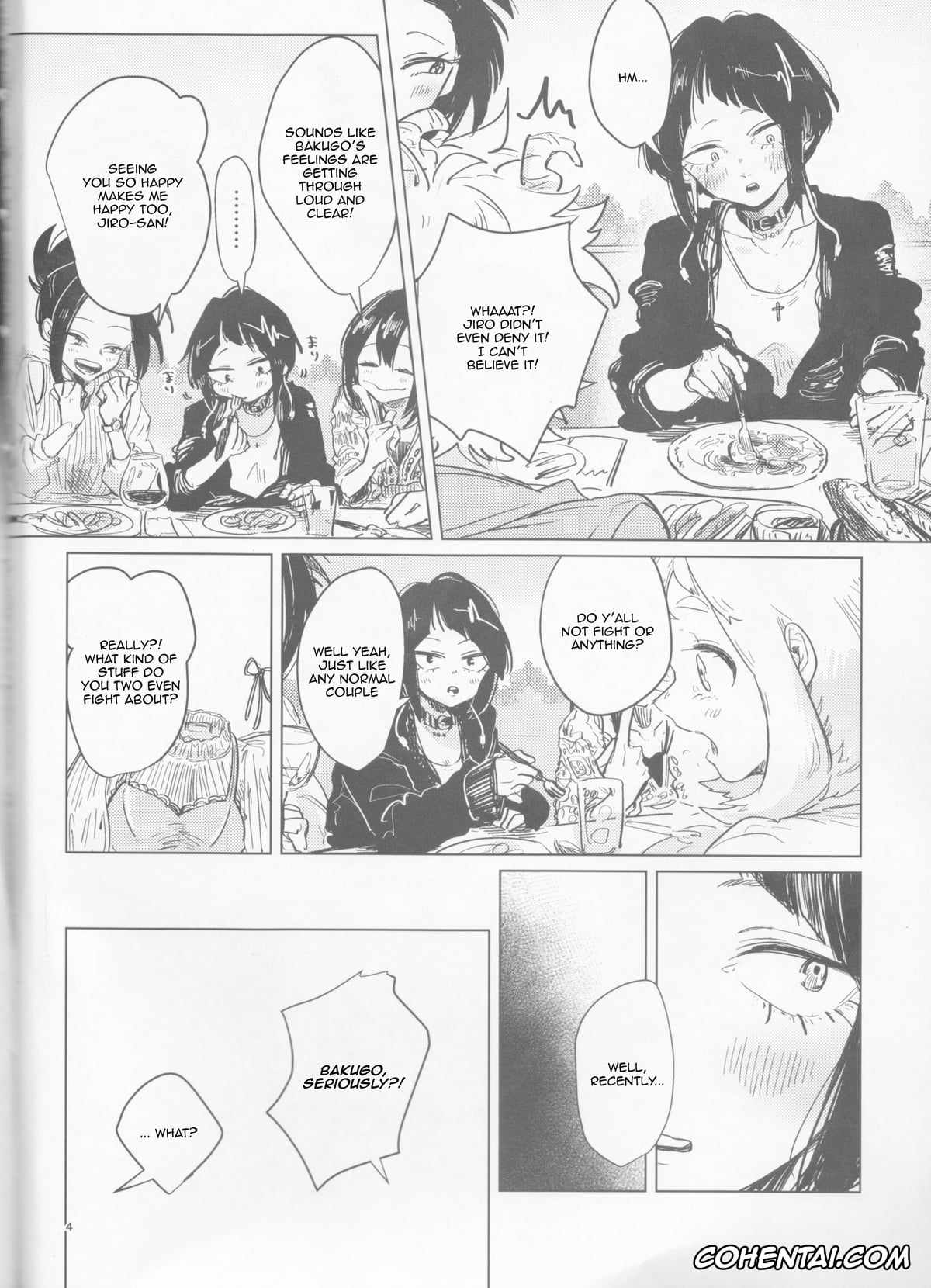 My Hero Academia | Boku No Hero Academia xxx, Katsuki Bakugou xxx, Kyoka Jiro xxx, Drunk, But Unharmed and Unashamed (Boku no Hero Academia), pagina 4