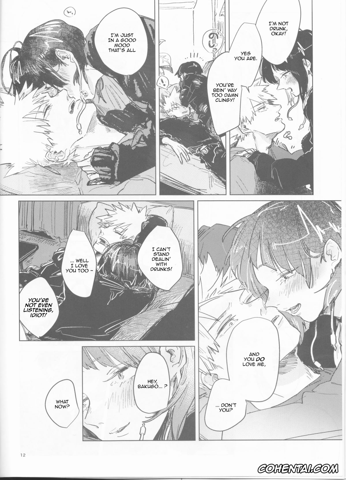 My Hero Academia | Boku No Hero Academia hentai, Katsuki Bakugou hentai, Kyoka Jiro hentai, Drunk, But Unharmed and Unashamed (Boku no Hero Academia), pagina 12