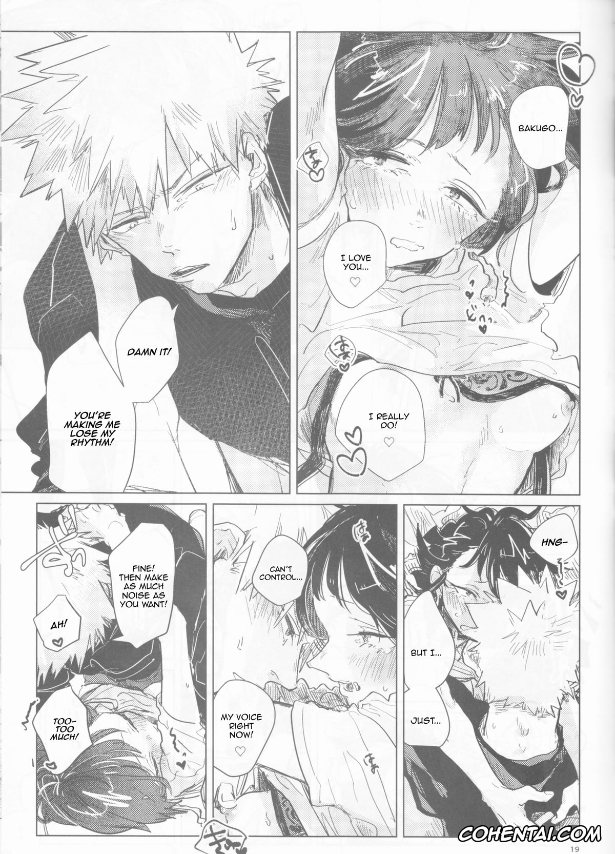My Hero Academia | Boku No Hero Academia xxx, Katsuki Bakugou xxx, Kyoka Jiro xxx, Drunk, But Unharmed and Unashamed (Boku no Hero Academia), pagina 19