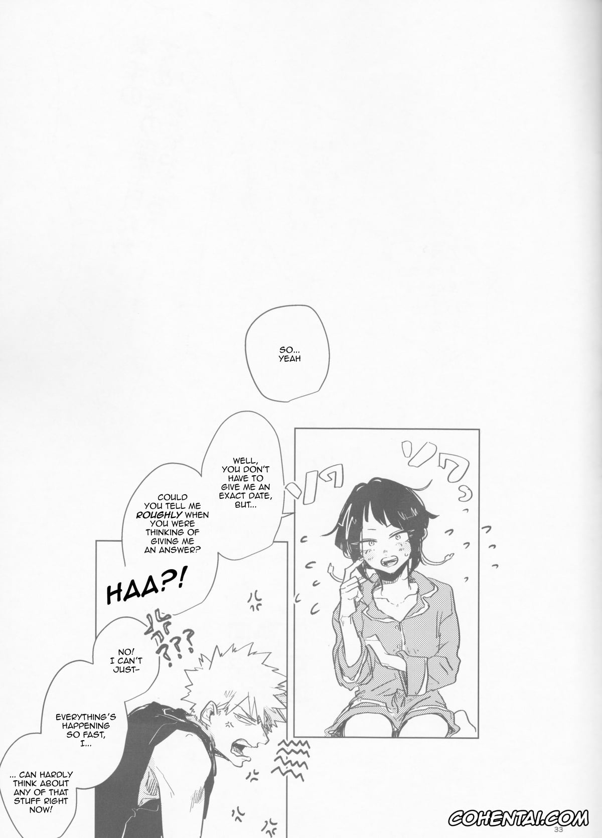 My Hero Academia | Boku No Hero Academia hentai, Katsuki Bakugou hentai, Kyoka Jiro hentai, Drunk, But Unharmed and Unashamed (Boku no Hero Academia), pagina 33