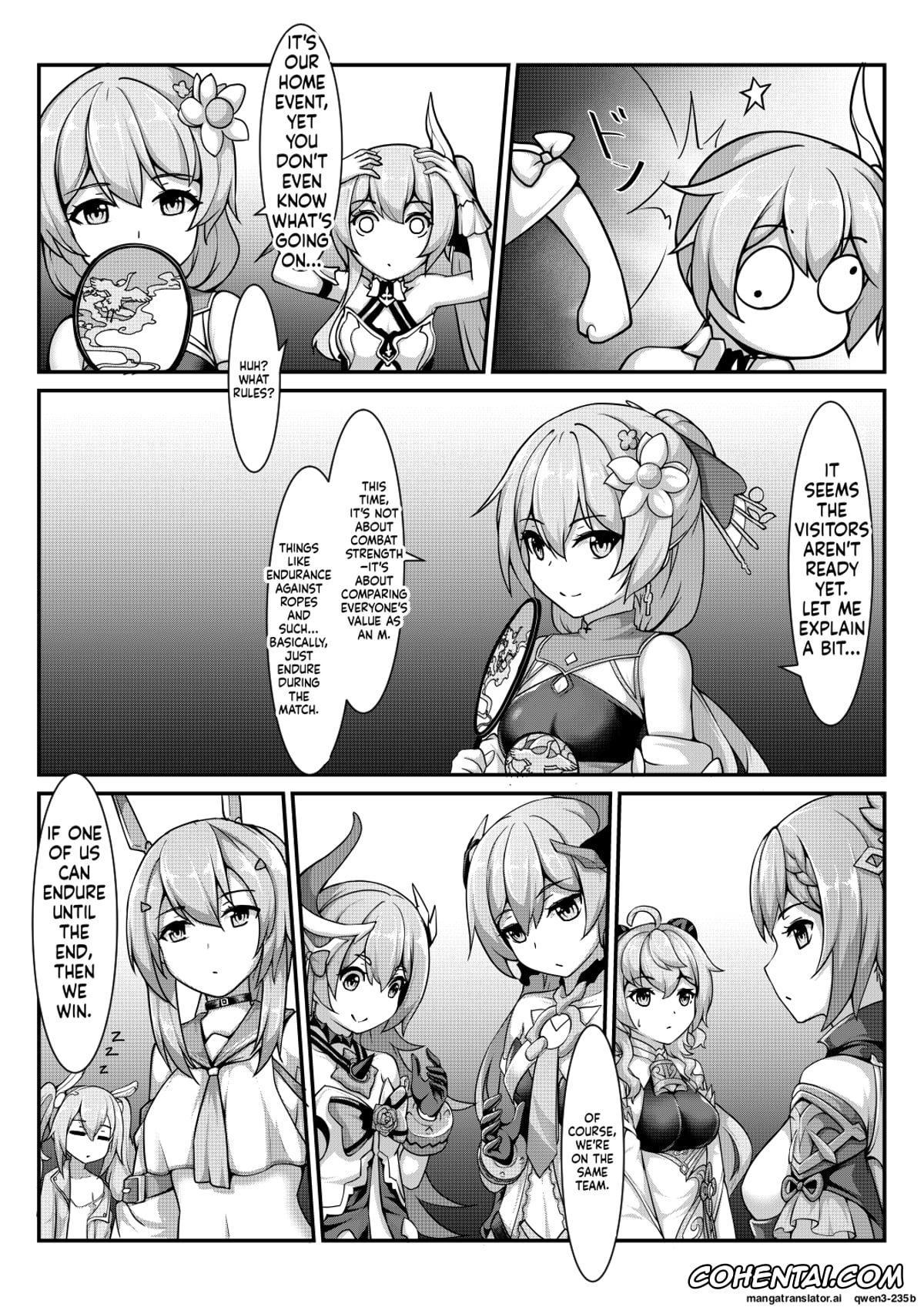 Azur Lane porno, Genshin Impact porno, Honkai Gakuen porno, Ganyu porno, Keqing porno, Masochism Contest (Genshin Impact), pagina 2
