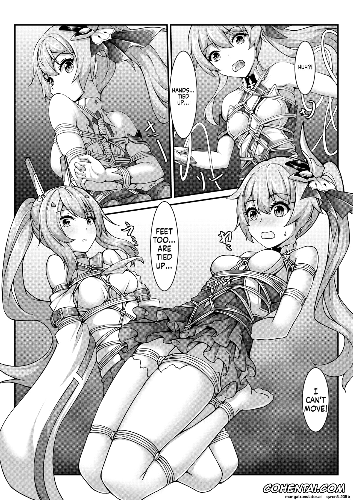 Azur Lane hentai, Genshin Impact hentai, Honkai Gakuen hentai, Ganyu hentai, Keqing hentai, Masochism Contest (Genshin Impact), pagina 6