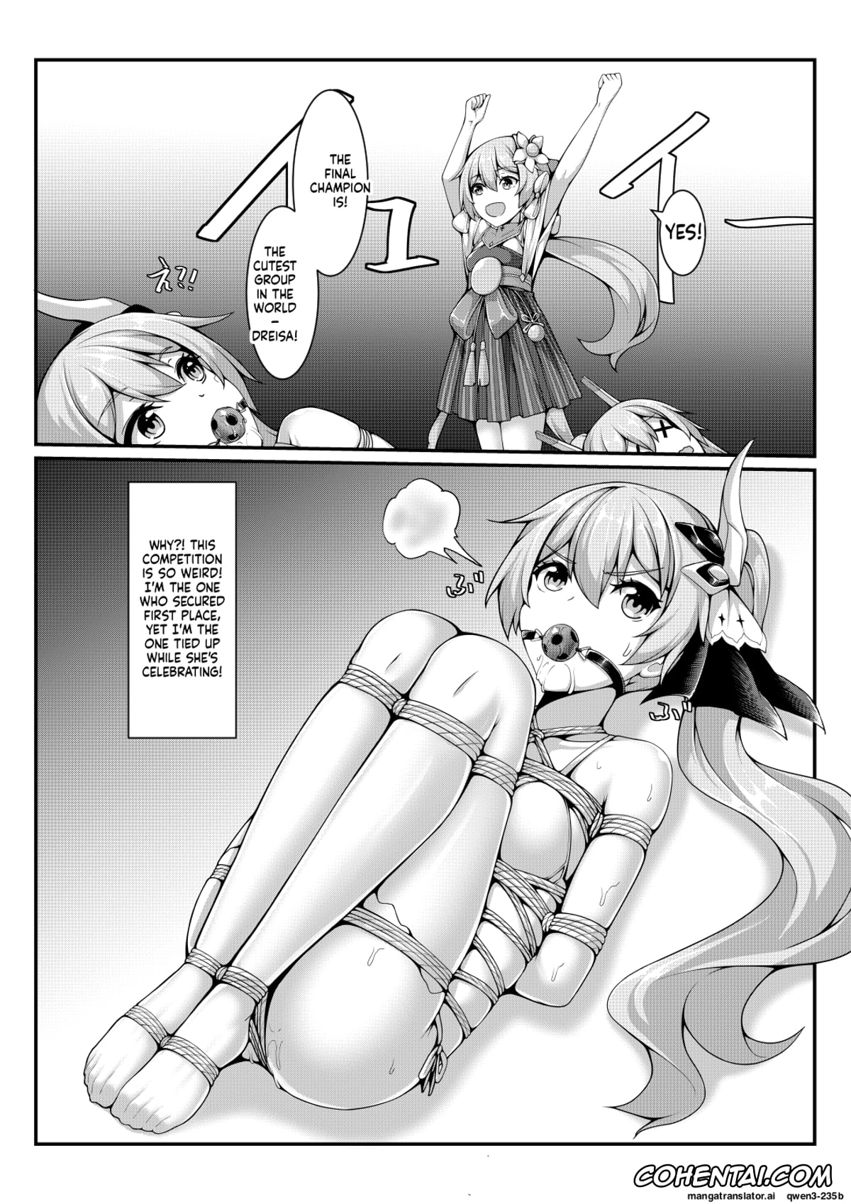 Azur Lane xxx, Genshin Impact xxx, Honkai Gakuen xxx, Ganyu xxx, Keqing xxx, Masochism Contest (Genshin Impact), pagina 19