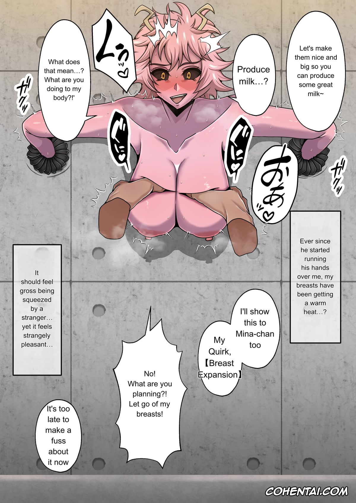 My Hero Academia | Boku No Hero Academia hentai, Kyoka Jiro hentai, Mina Ashido hentai, Momo Yaoyorozu hentai, Ochako Uraraka hentai, Tooru Hagakure hentai, Tsuyu Asui hentai, My Breast Expansion Academy (Boku no Hero Academia), pagina 18