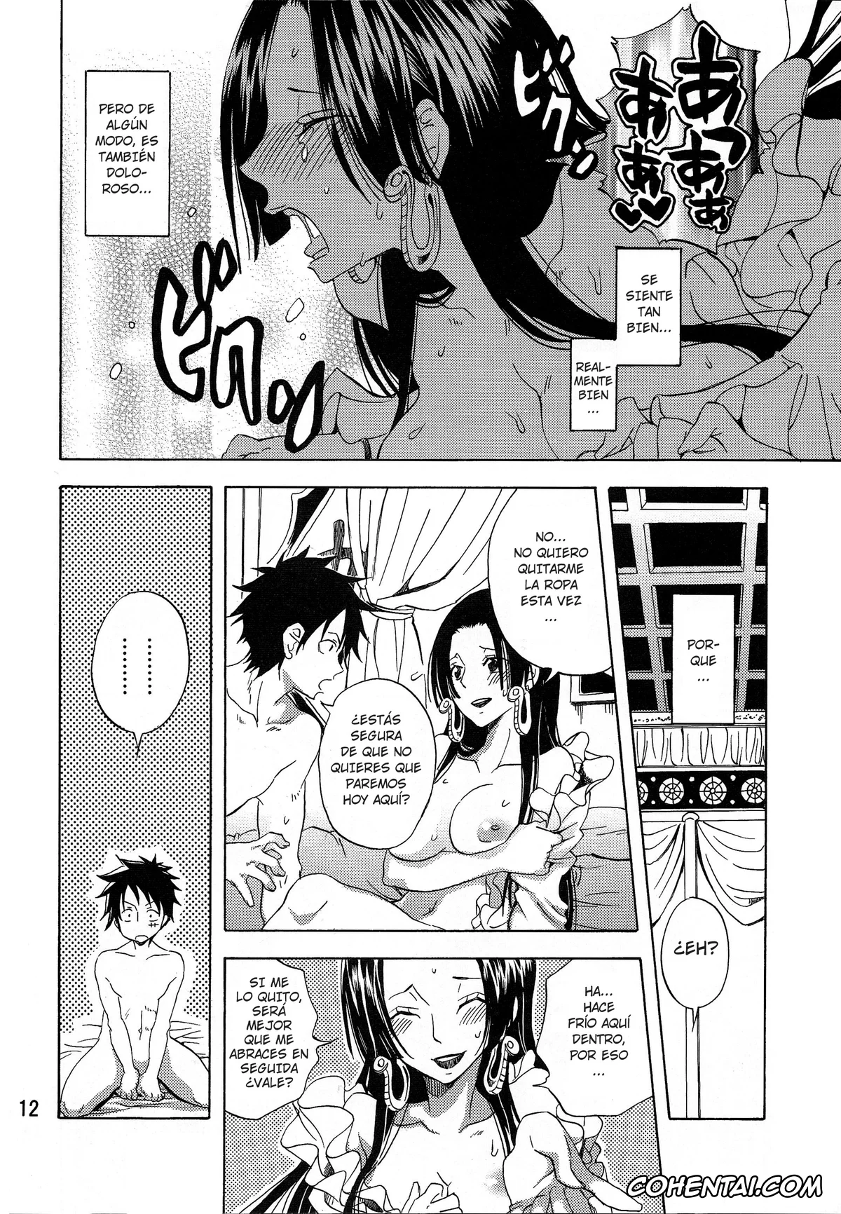 One Piece porno, Boa Hancock porno, Monkey D. Luffy porno, Heart Blossom (One Piece), pagina 11